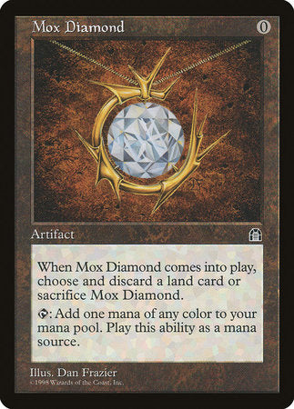 Mox Diamond [Stronghold] | Amazing Games TCG