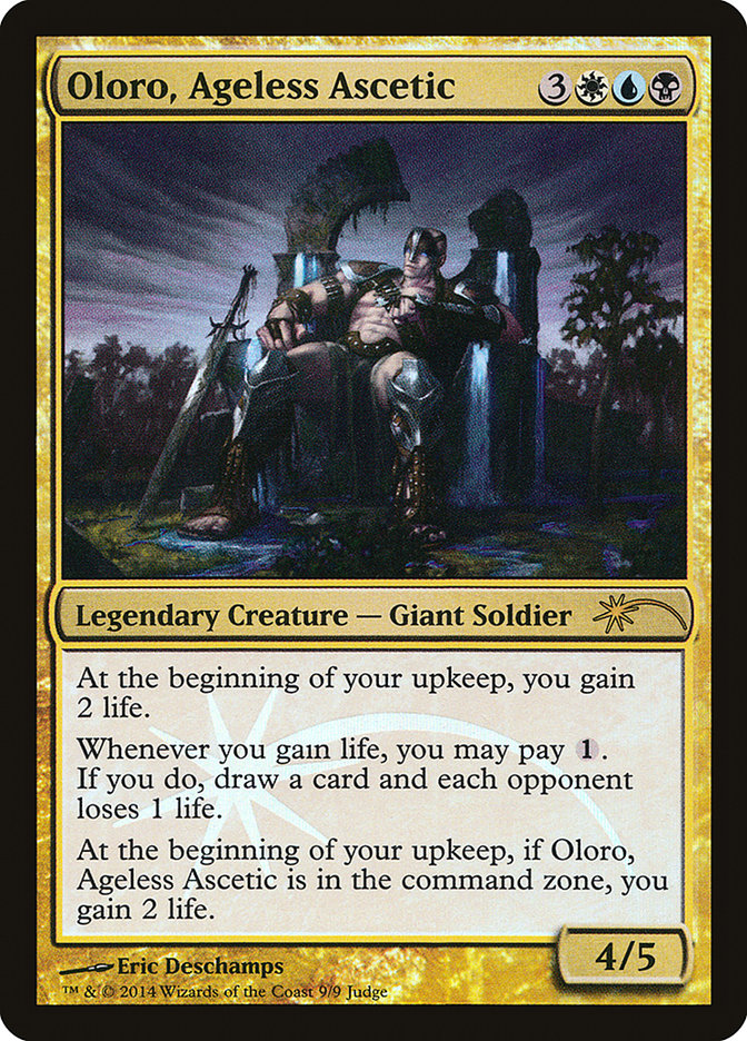 Oloro, Ageless Ascetic [Judge Gift Cards 2014] | Amazing Games TCG