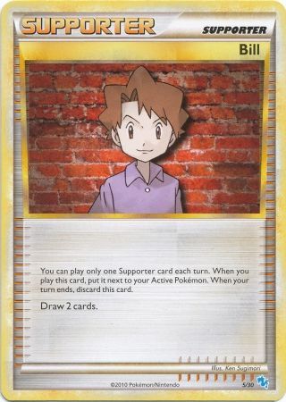 Bill (5/30) [HeartGold & SoulSilver: Trainer Kit - Gyarados] | Amazing Games TCG