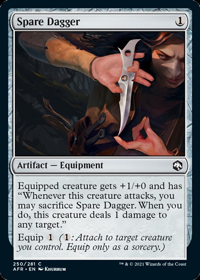 Spare Dagger [Dungeons & Dragons: Adventures in the Forgotten Realms] | Amazing Games TCG