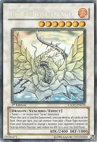 Black Rose Dragon [Crossroads of Chaos] [CSOC-EN039] | Amazing Games TCG