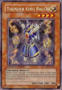 Thunder King Rai-Oh [Yu-Gi-Oh! GX Manga Promotional Cards] [YG02-EN001] | Amazing Games TCG