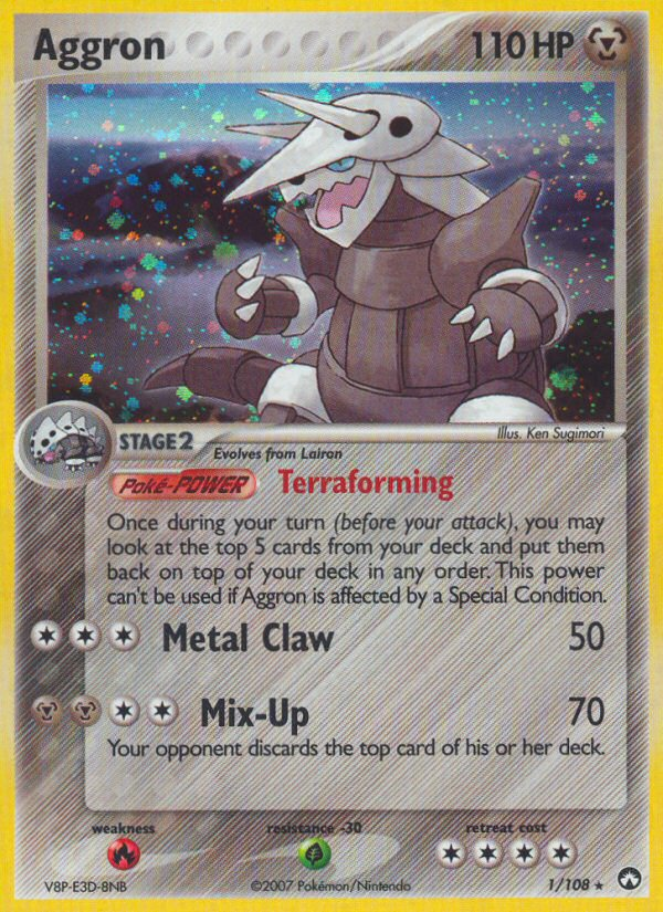 Aggron (1/108) [EX: Power Keepers] | Amazing Games TCG