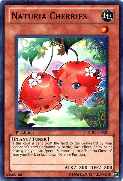 Naturia Cherries [STBL-EN030] Super Rare | Amazing Games TCG