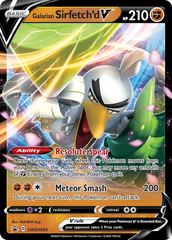 Galarian Sirfetch'd V (SWSH043) [Sword & Shield: Black Star Promos] | Amazing Games TCG