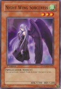 Night Wing Sorceress [Crimson Crisis] [CRMS-EN025] | Amazing Games TCG