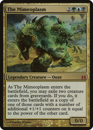 The Mimeoplasm (Oversized) [Commander 2011 Oversized] | Amazing Games TCG