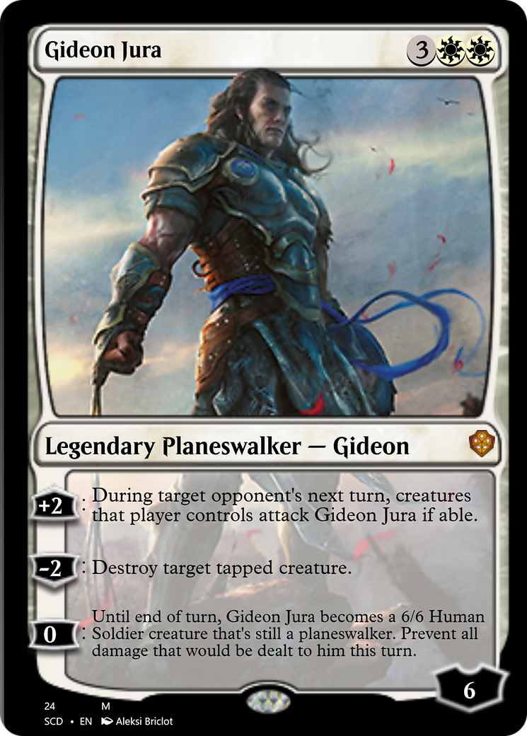 Gideon Jura [Starter Commander Decks] | Amazing Games TCG
