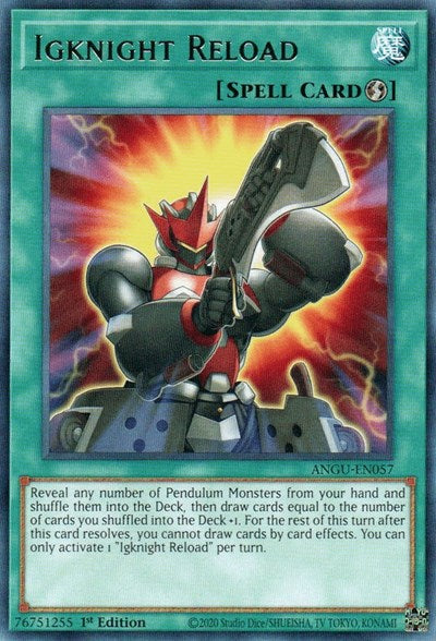 Igknight Reload (Rare) [ANGU-EN057] Rare | Amazing Games TCG