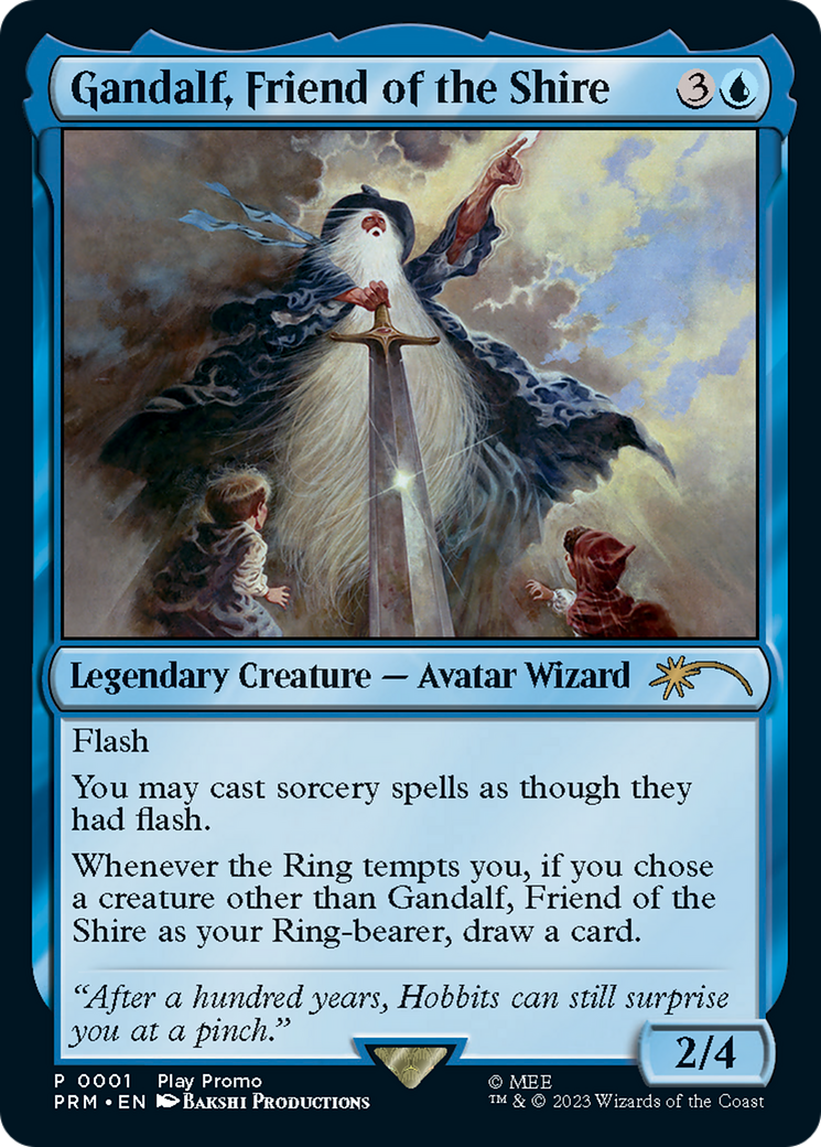 Gandalf, Friend of the Shire [Wizards Play Network 2023] | Amazing Games TCG