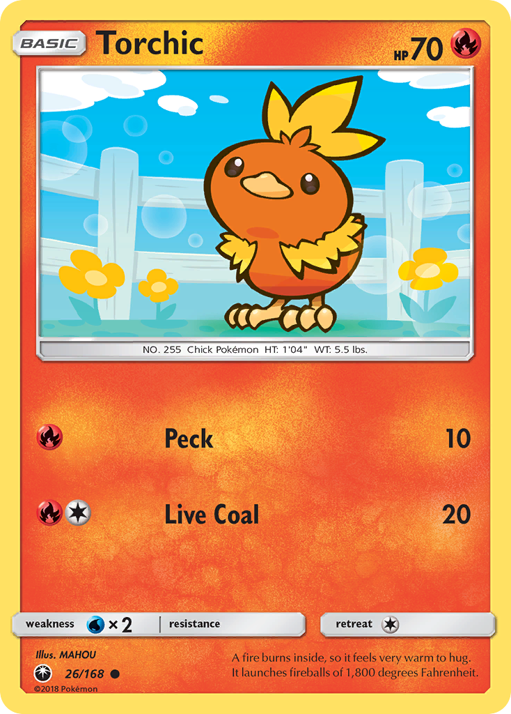 Torchic (26/168) [Sun & Moon: Celestial Storm] | Amazing Games TCG