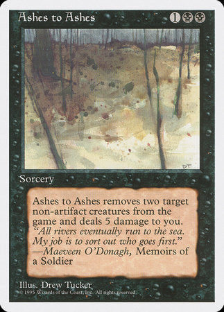 Ashes to Ashes [Fourth Edition] | Amazing Games TCG