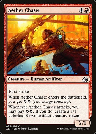 Aether Chaser [Aether Revolt] | Amazing Games TCG