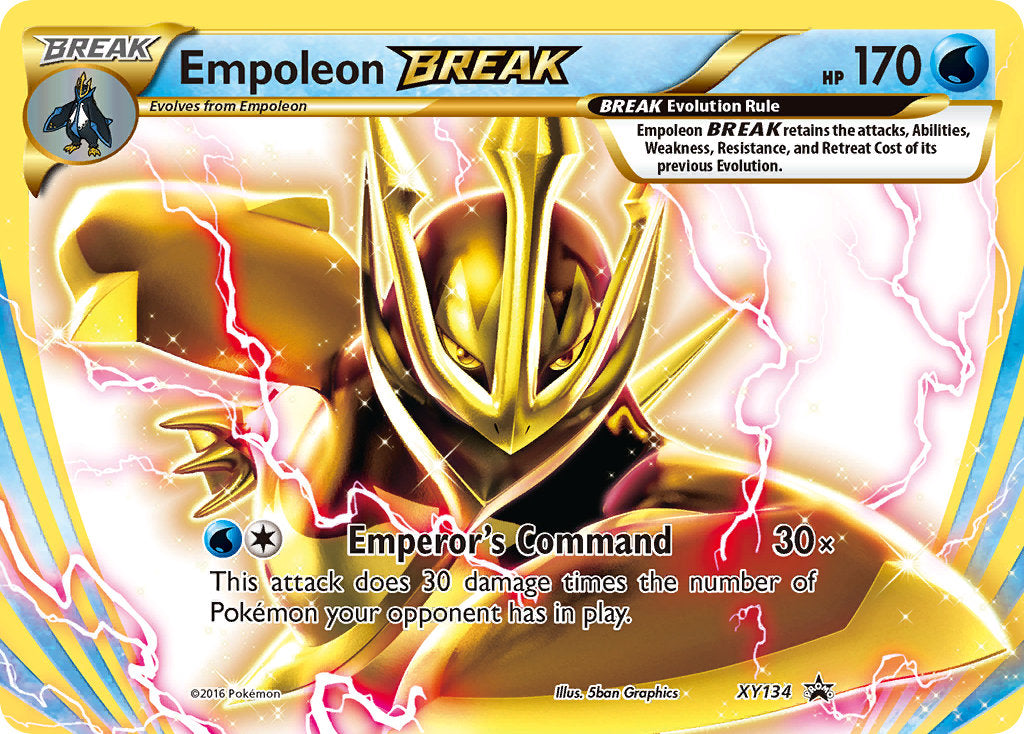 Empoleon BREAK (XY134) [XY: Black Star Promos] | Amazing Games TCG