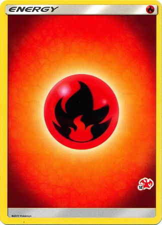 Fire Energy (Charizard Stamp #12) [Battle Academy 2020] | Amazing Games TCG