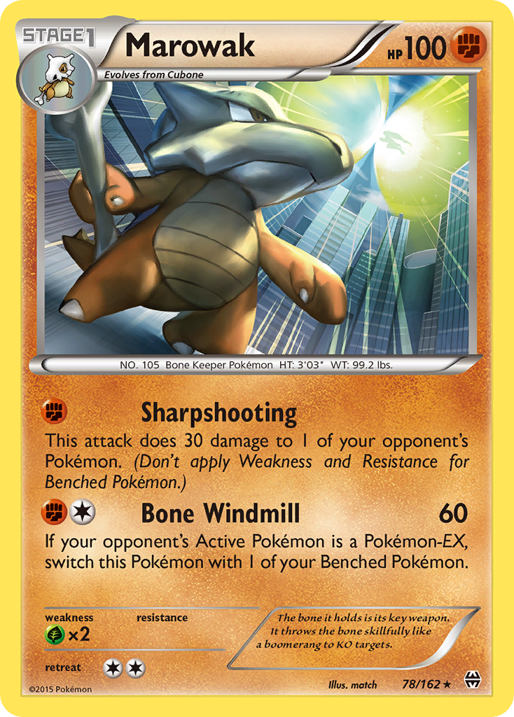 Marowak (78/162) [XY: BREAKthrough] | Amazing Games TCG