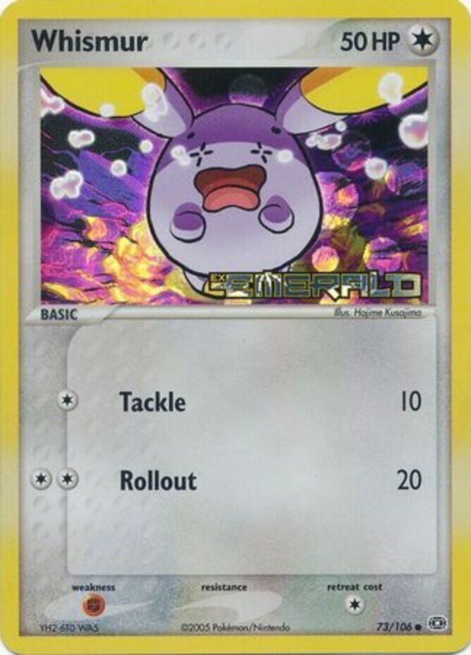 Whismur (73/106) (Stamped) [EX: Emerald] | Amazing Games TCG