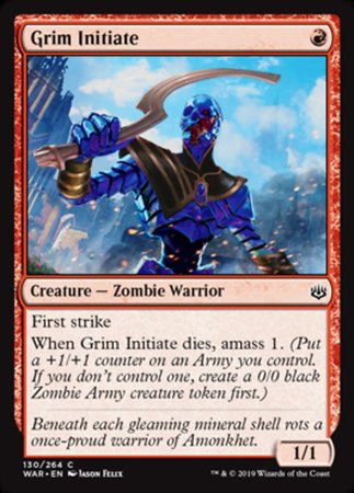 Grim Initiate [War of the Spark] | Amazing Games TCG