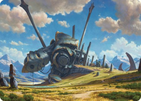 Plains Art Card 1 [Dominaria United Art Series] | Amazing Games TCG