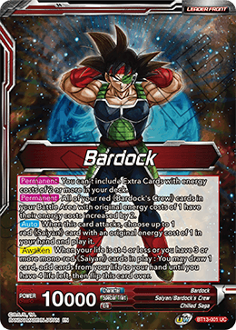 Bardock // SS Bardock, the Legend Awakened (Uncommon) [BT13-001] | Amazing Games TCG