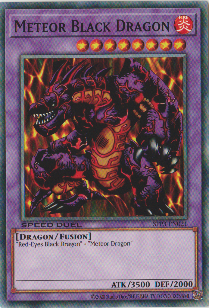 Meteor Black Dragon [STP3-EN021] Common | Amazing Games TCG