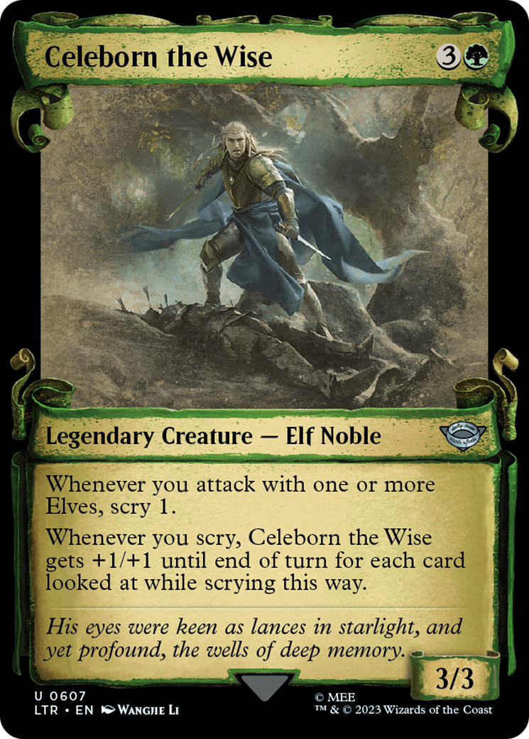 Celeborn the Wise [The Lord of the Rings: Tales of Middle-Earth Showcase Scrolls] | Amazing Games TCG