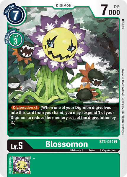 Blossomon [BT3-054] [Release Special Booster Ver.1.5] | Amazing Games TCG