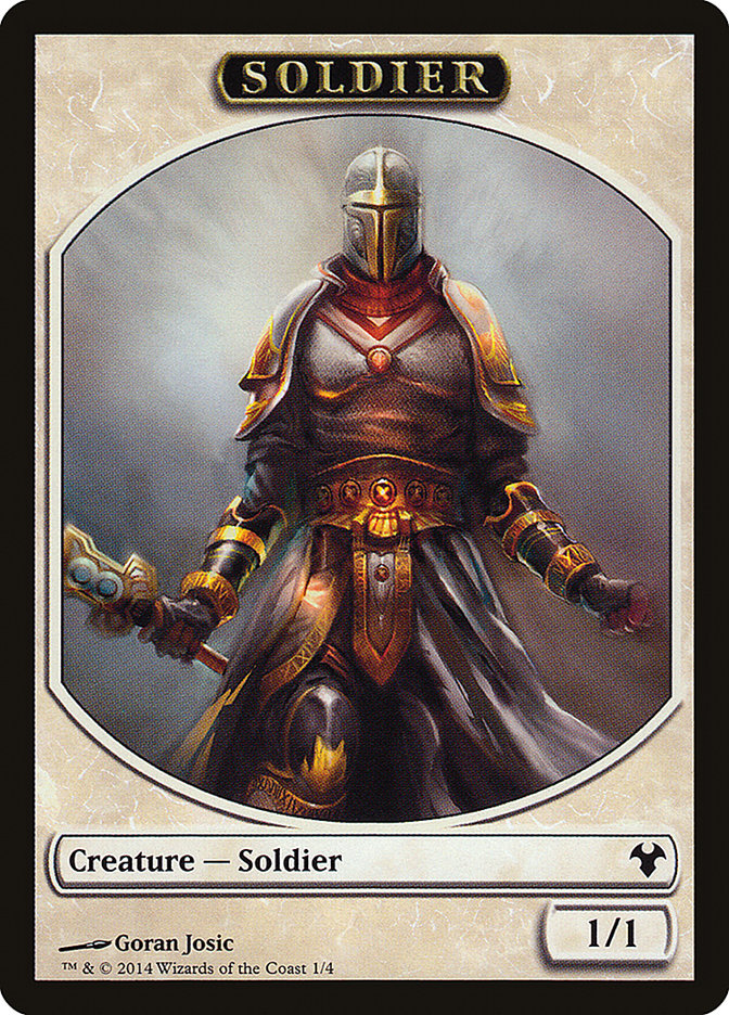 Soldier [Modern Event Deck 2014 Tokens] | Amazing Games TCG