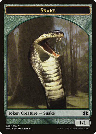 Snake Token [Modern Masters 2015 Tokens] | Amazing Games TCG
