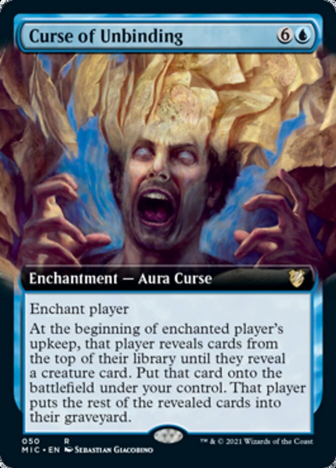 Curse of Unbinding (Extended) [Innistrad: Midnight Hunt Commander] | Amazing Games TCG