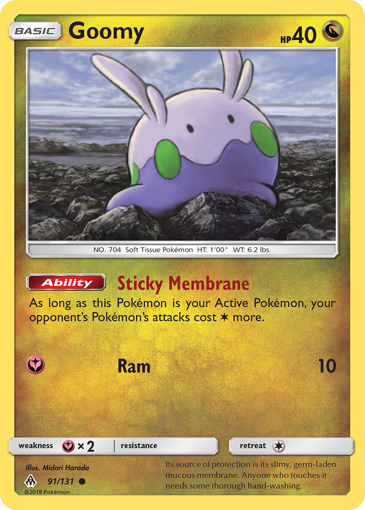 Goomy (91/131) [Sun & Moon: Forbidden Light] | Amazing Games TCG