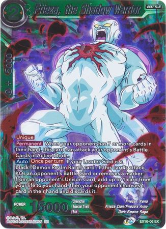 Frieza, the Shadow Warrior (EX16-06) [Ultimate Deck] | Amazing Games TCG