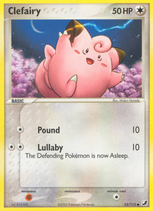 Clefairy (53/115) [EX: Unseen Forces] | Amazing Games TCG