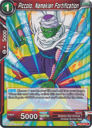 Piccolo, Namekian Fortification (DB2-004) [Divine Multiverse] | Amazing Games TCG