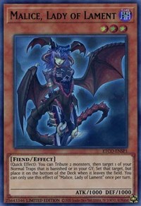 Malice, Lady of Lament (UR) [ETCO-ENSP1] Ultra Rare | Amazing Games TCG