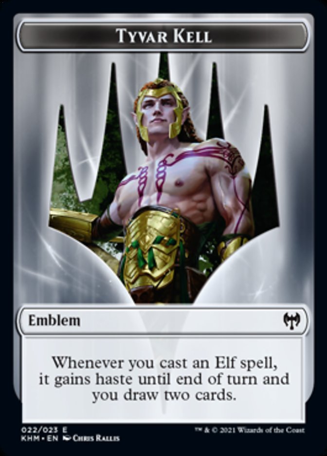 Emblem - Tyvar Kell [Kaldheim] | Amazing Games TCG