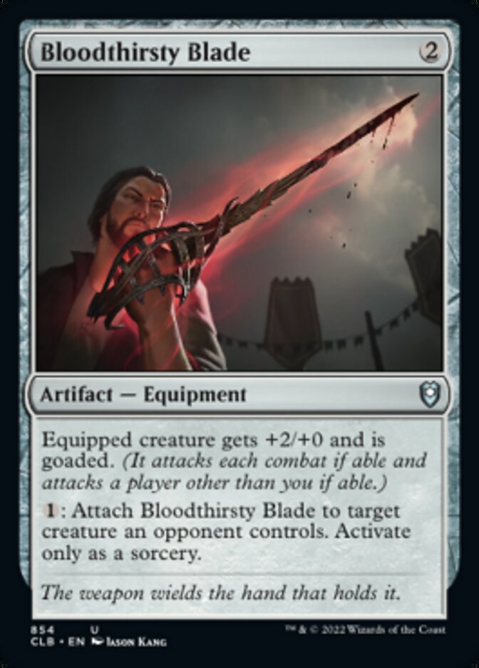 Bloodthirsty Blade [Commander Legends: Battle for Baldur's Gate] | Amazing Games TCG