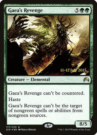 Gaea's Revenge [Magic Origins Promos] | Amazing Games TCG
