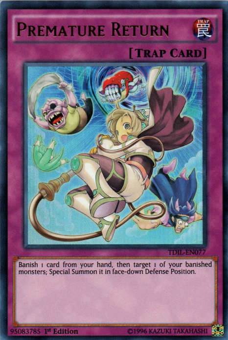 Premature Return [TDIL-EN077] Ultra Rare | Amazing Games TCG