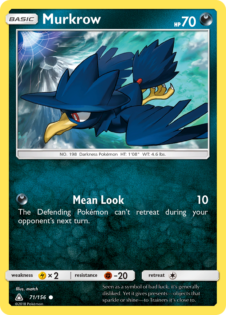 Murkrow (71/156) [Sun & Moon: Ultra Prism] | Amazing Games TCG