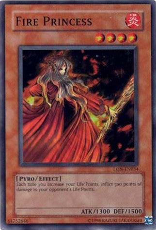 Fire Princess [LON-EN034] Super Rare | Amazing Games TCG