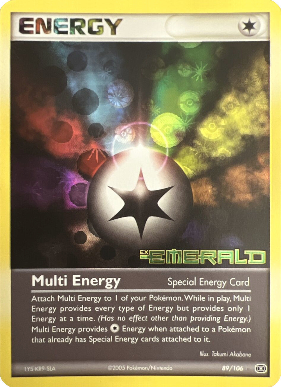 Multi Energy (89/106) (Stamped) [EX: Emerald] | Amazing Games TCG