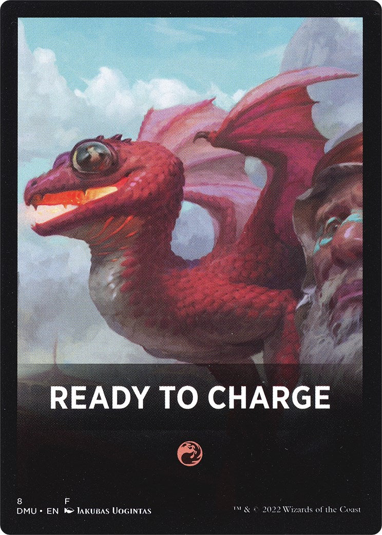 Ready to Charge Theme Card [Dominaria United Tokens] | Amazing Games TCG