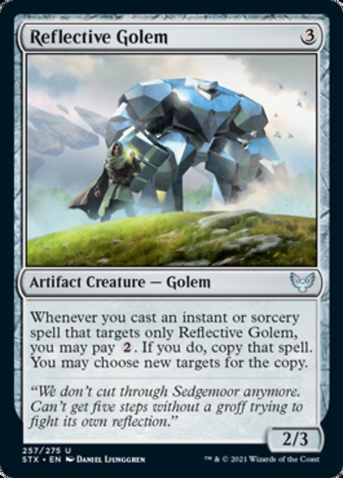 Reflective Golem [Strixhaven: School of Mages] | Amazing Games TCG