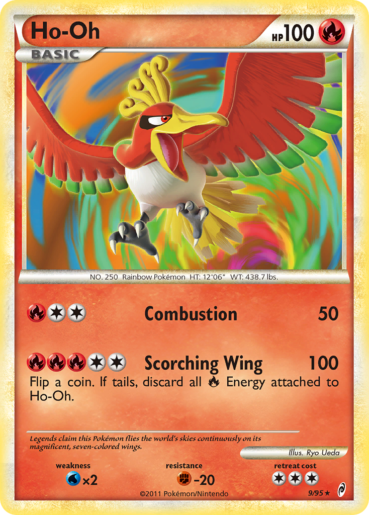 Ho-Oh (9/95) [HeartGold & SoulSilver: Call of Legends] | Amazing Games TCG