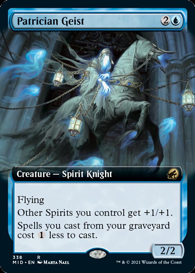 Patrician Geist (Extended) [Innistrad: Midnight Hunt] | Amazing Games TCG