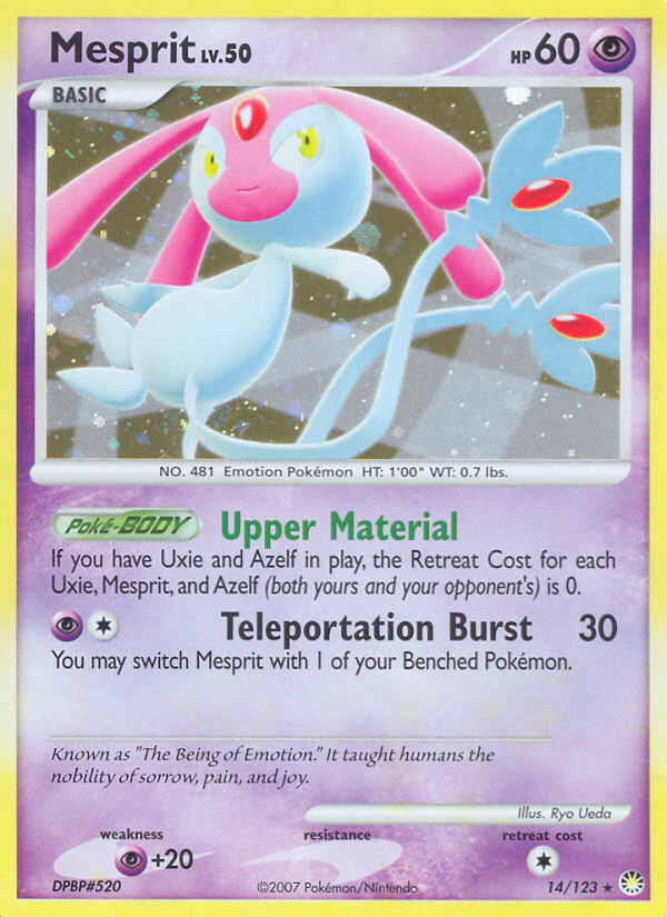 Mesprit (14/123) [Diamond & Pearl: Mysterious Treasures] | Amazing Games TCG