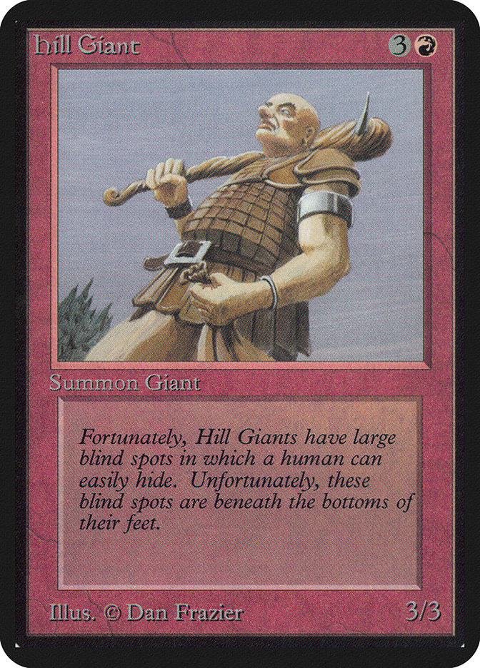 Hill Giant [Limited Edition Alpha] | Amazing Games TCG