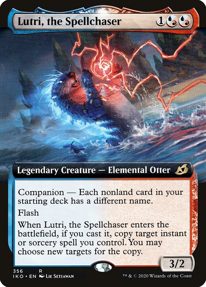 Lutri, the Spellchaser (Extended Art) [Ikoria: Lair of Behemoths] | Amazing Games TCG