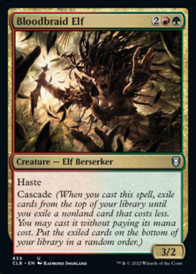 Bloodbraid Elf [Commander Legends: Battle for Baldur's Gate] | Amazing Games TCG